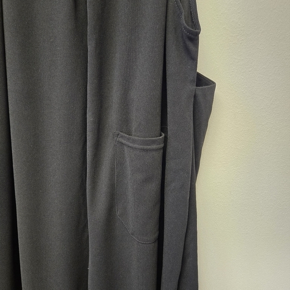 Halara Waffle Knit Adjustable Jumpsuit Overalls Black XL - Picture 9 of 13